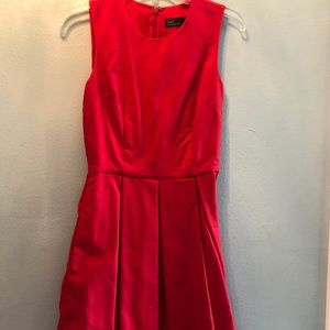Red midi gap dress